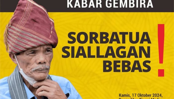 Publik Mengharapkan Mahkamah Agung Memberikan Putusan Adil untuk Sorbatua Siallagan