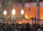 Gedung DPRD Kota Malang Dilahap si Jago Merah saat Demo Tolak UU TNI Berlangsung