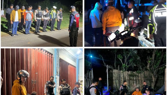 Polres Manggarai Timur Laksanakan Patroli Cegah Premanisme yang Meresahkan