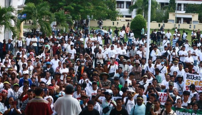 Demo Besar-Besaran di Kota Ende, Ribuan Warga Geram Sebut Flores Bukan Pulau Geothermal!