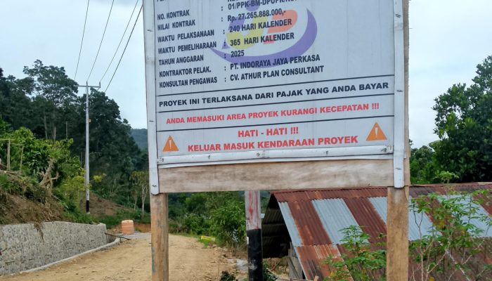 ‎DPRD Dukung Penggunaan Material Lokal dan Penyerapan Tenaga Kerja Lokal pada Pekerjaan Proyek 27 Miliar di Elar Selatan