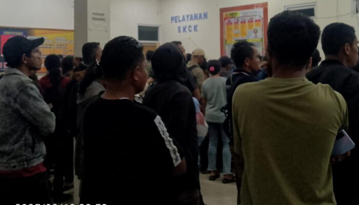 Polres Manggarai Timur Layani Pengurusan SKCK Hingga Malam, Peserta PPPK Paruh Waktu Beri Apresiasi