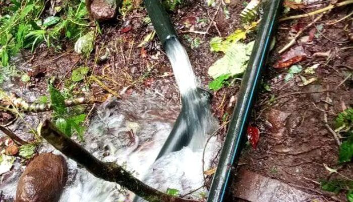 Proyek Air Minum Bersih di Desa Mbengan Mangkrak, Warga Desak Pemerintah Desa Tuntaskan Pekerjaan ‎