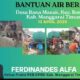 Peduli Kemanusiaan, Ketua Fraksi PKB DPRD Matim Bantu Air Minum Bersih untuk Warga Rana Masak